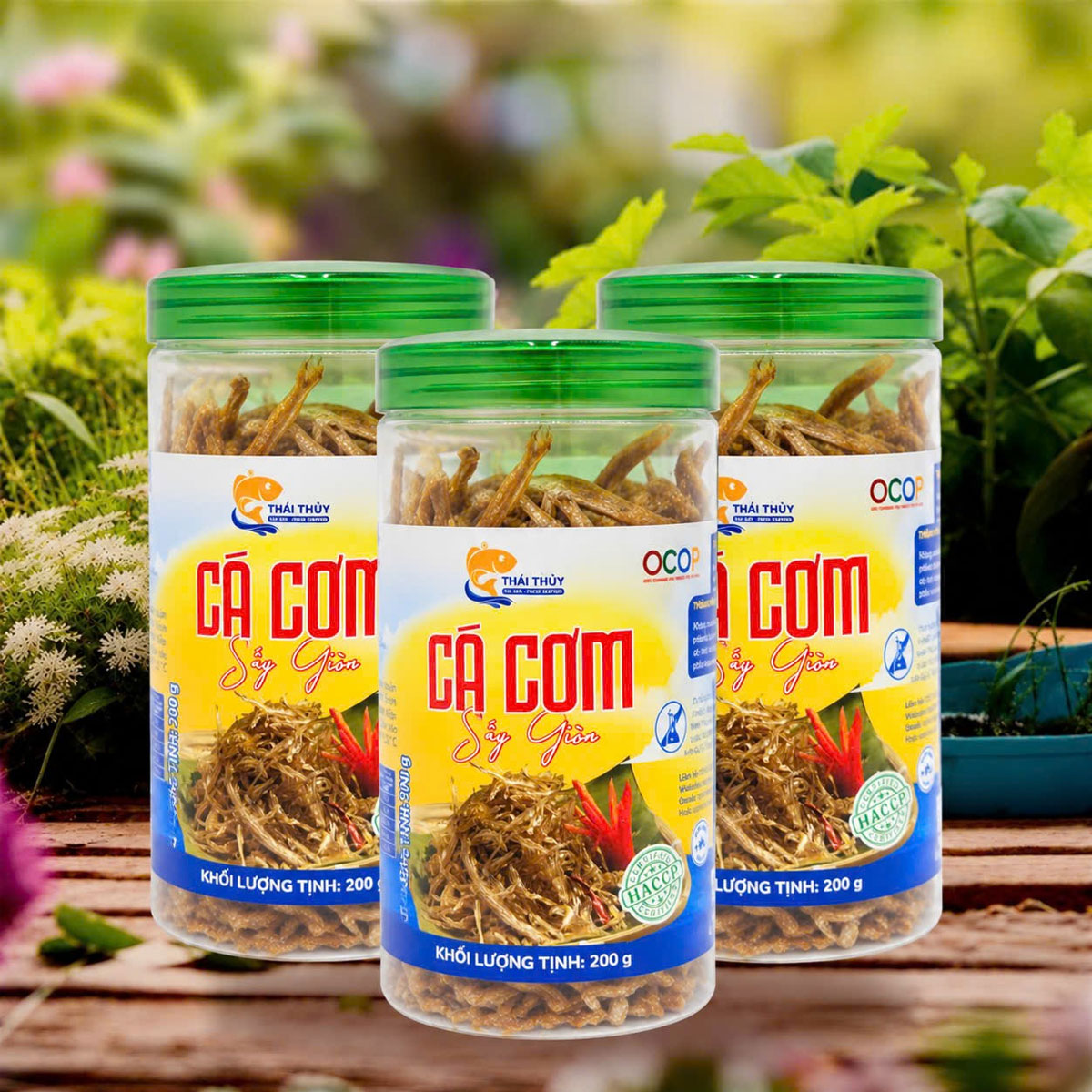 Cá cơm sấy giòn hộp 200g