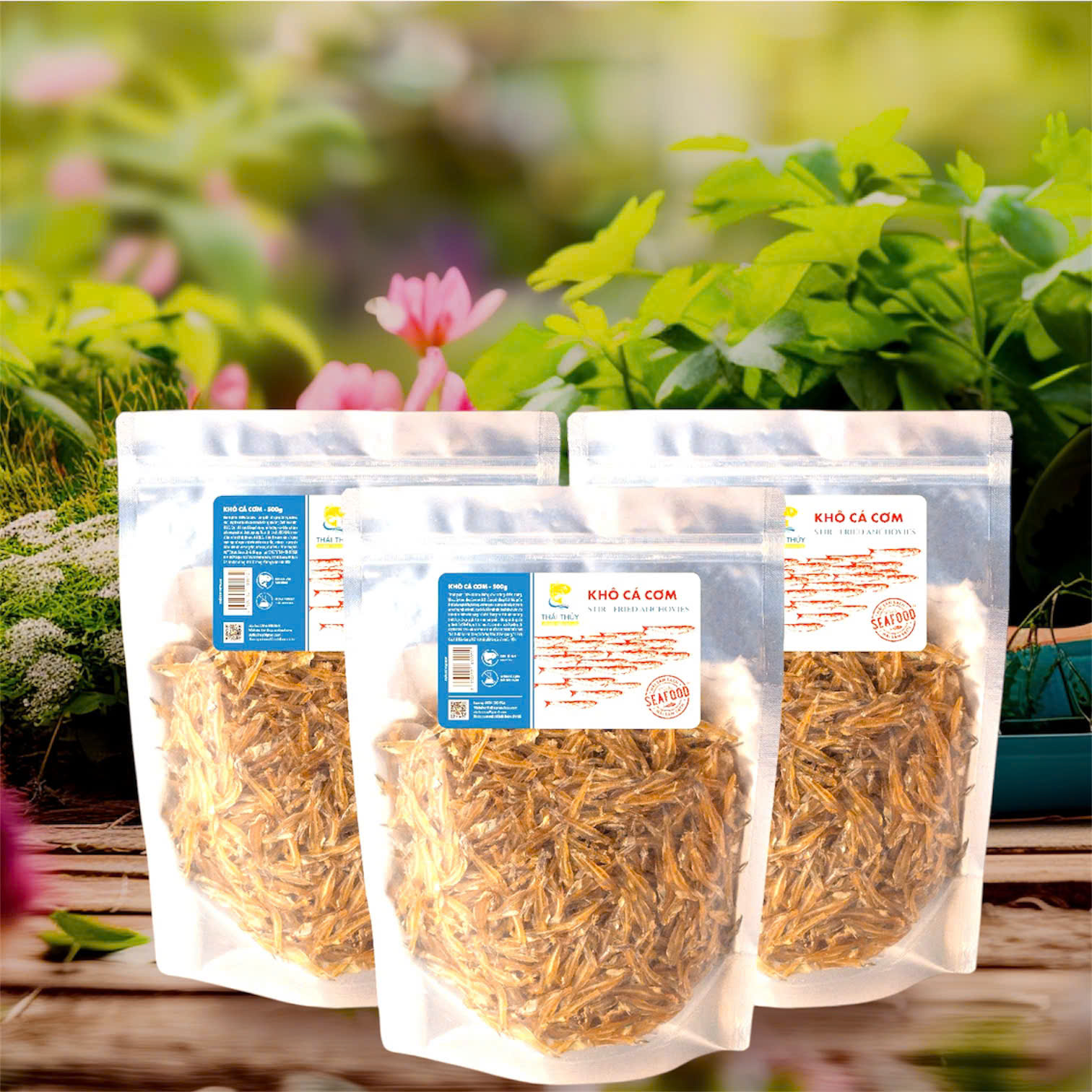 Khô cá cơm gói 500g