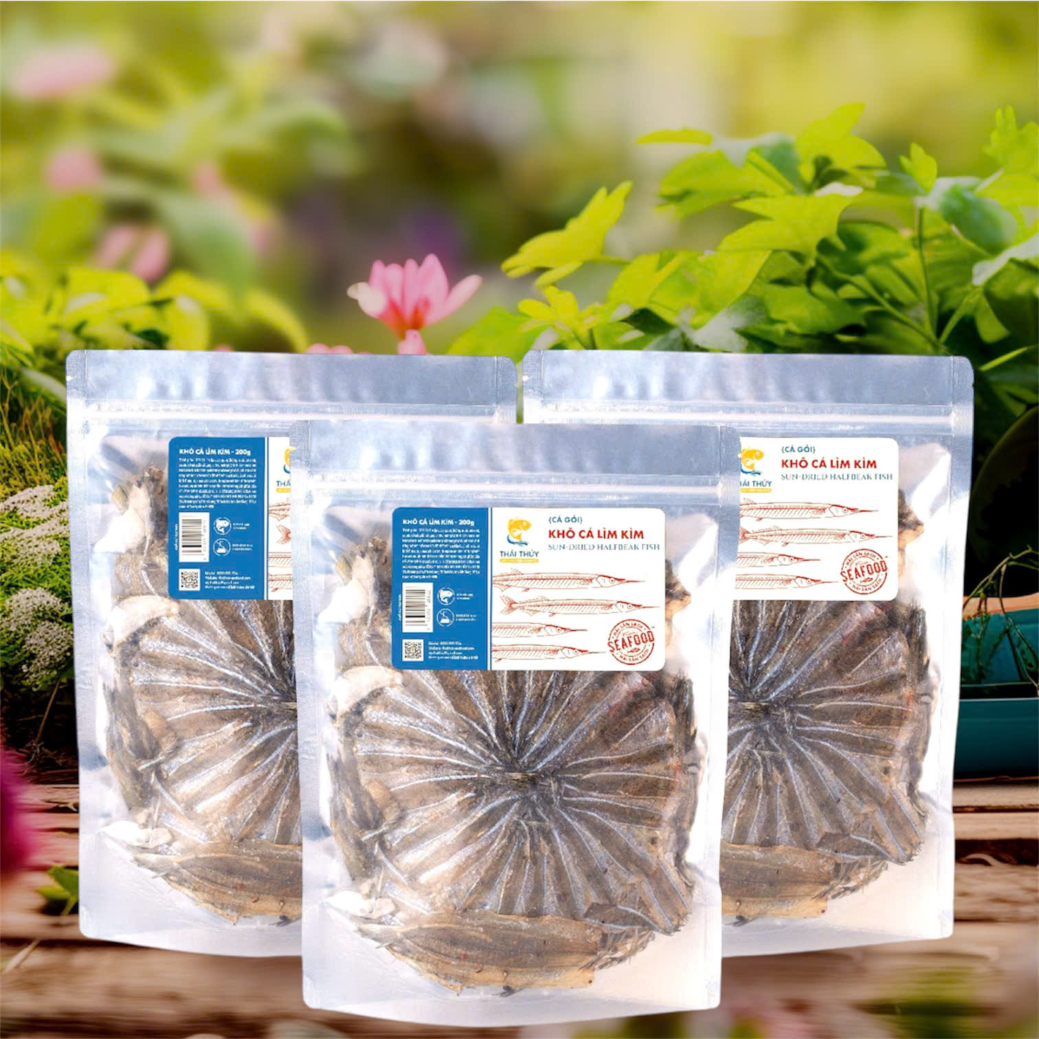 Khô cá lìm kìm gói 500g