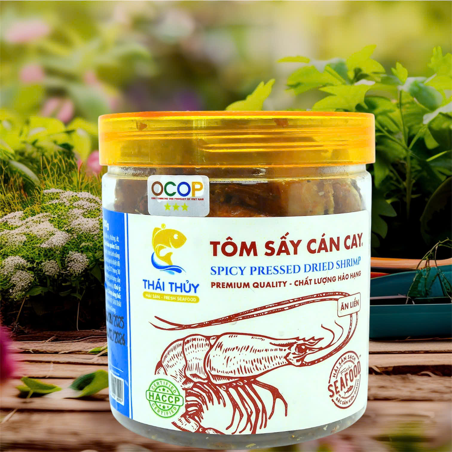 Tôm sấy cán cay 100g
